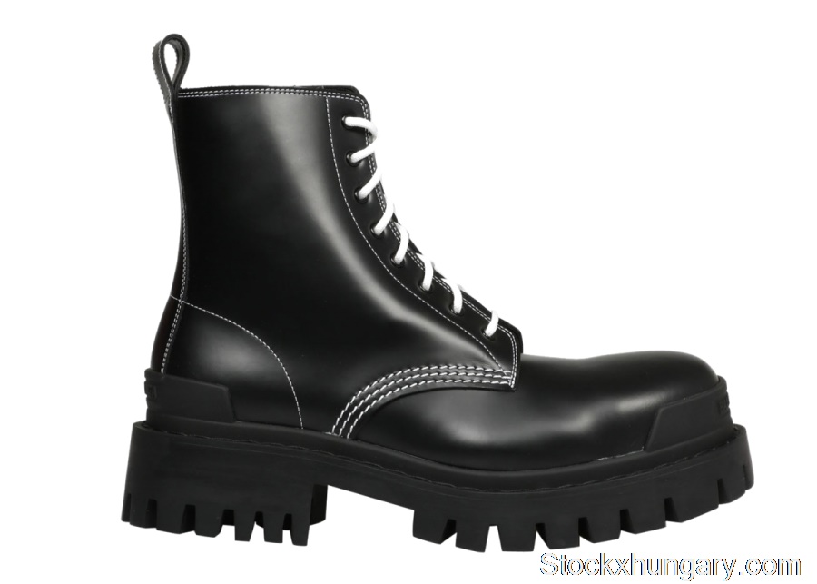 Outlet Balenciaga Stivaletti Strike Black (W) 590974.WA964