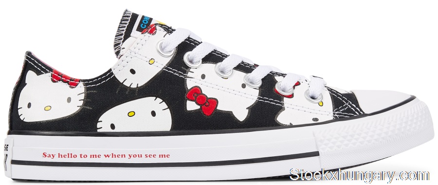 Outlet Converse Chuck Taylor All-Star Ox Hello Kitty Black 162947C