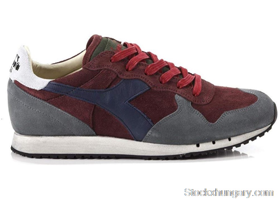 Outlet Diadora Trident Maroon Grey 157664 C7161
