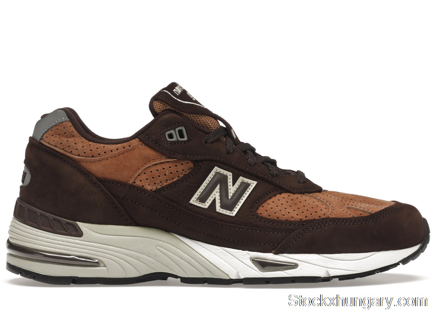 Outlet New Balance 991 Brown Tan M991DBT