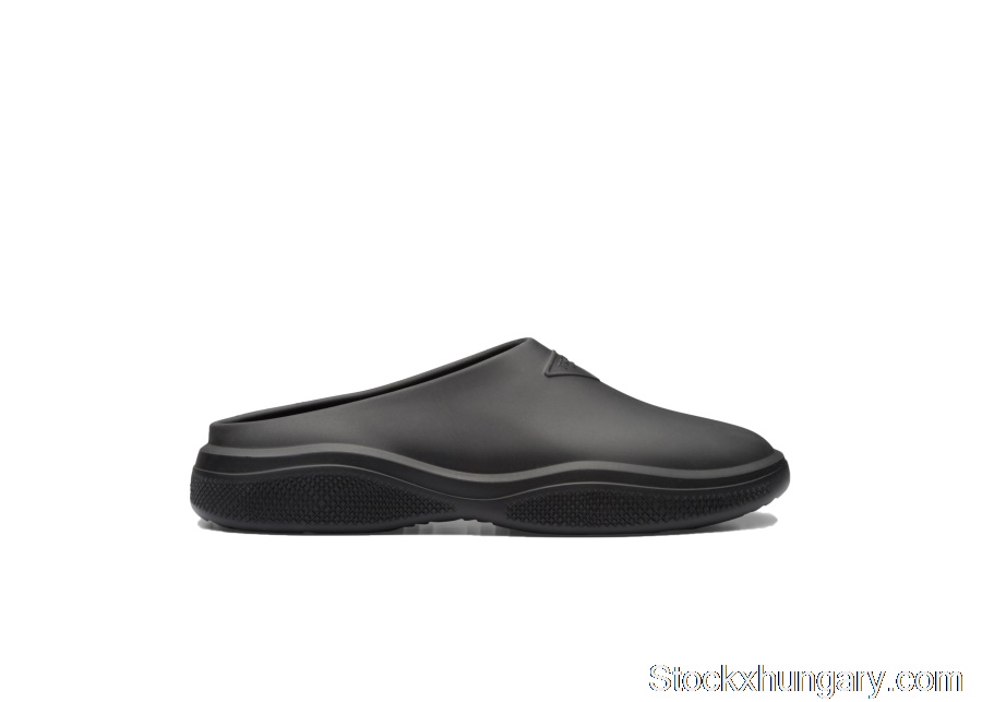 Outlet Prada Foam Rubber Mule Black 2S2959_3LKD_F0002