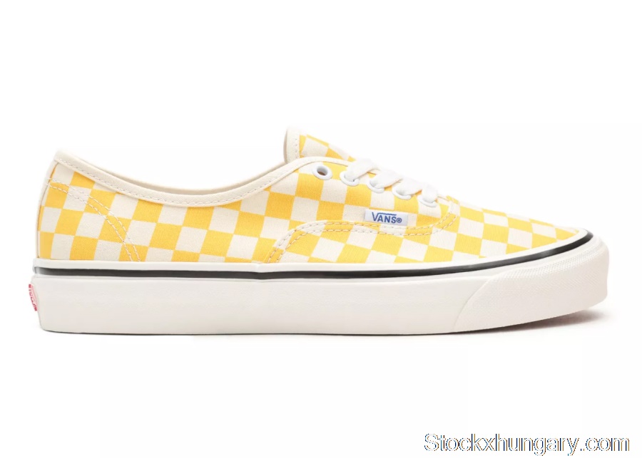 Outlet Vans Authentic 44 DX Anaheim Factory Yellow Checkerboard VN0A54F241P