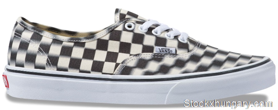 Outlet Vans Authentic Blur Check Black