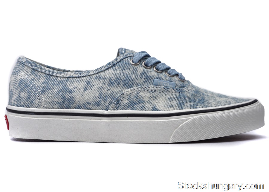 Outlet Vans Authentic Denim Destroy Washed Blue VN0A5HZS9FM