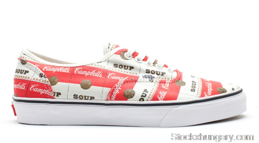 Outlet Vans Authentic Supreme Campbells Soup OQOD6VL