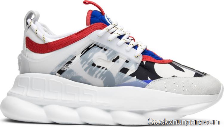 Outlet Versace Chain Reaction 2 Chainz White (W) DSR705G D3TSV DMCW