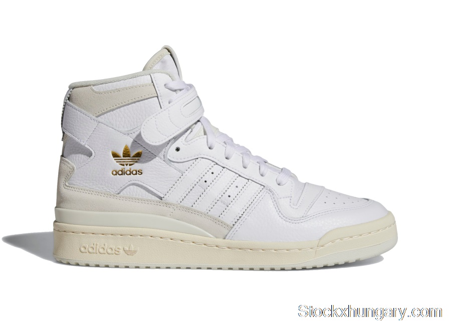 Outlet adidas Forum 84 Hi White Gold Foil Q46367