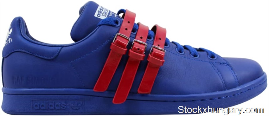Outlet adidas Raf Simons Stan Smith Strap Royal Blue/Red AQ2723